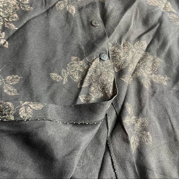 Vintage Maxi Front Slit Button up skirt - Picture 6 of 7